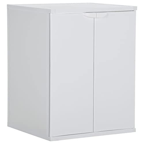 GaRcan Mueble Lavadora Blanco 68,5x64,5x88 cm PVC.Vitrinas y Almacenamiento,Armarios y Armarios