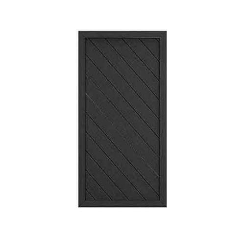 Pantalla de privacidad para exteriores, instalación rápida, divisor de habitación independiente y soporte decorativo para plantas para patio, solución de privacidad (negro, 60 x 120 cm)