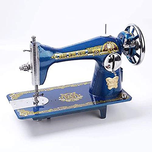 ZHEYANG Maquinas de Coser Maq de Coser Máquina de Coser Vintage Pedal doméstico Máquina de sastrería de Escritorio Máquina de Color Antigua Model:G0825(Size:b)