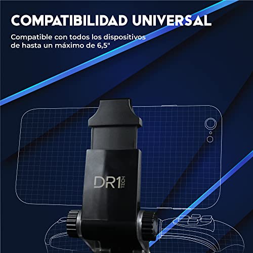 DR1TECH GameGripX+ Clip de Juego Para Mando XBOX One X/S, Series X/S Compatible Con Smartphone Iphone/Android - Soporte Soporte para Teléfono Móvil Ajustable (Mando NO Incluido)